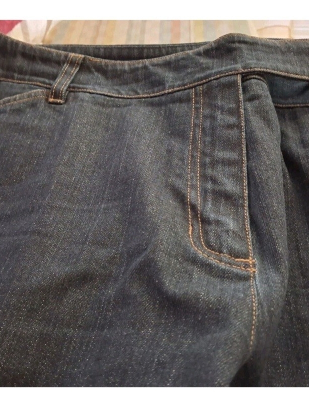 Jones New York Dark Blue Boyfriend Jeans